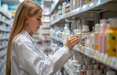 Rayonniste en pharmacie